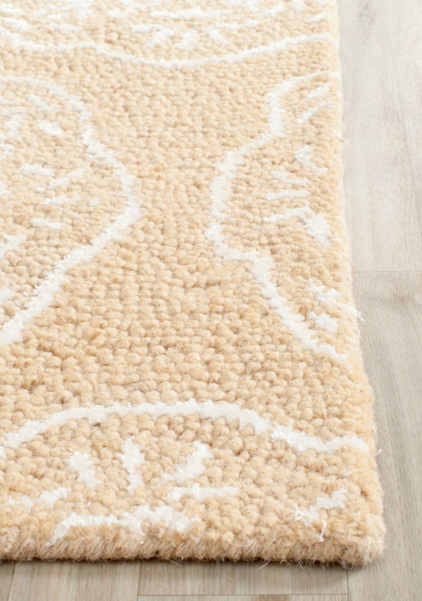 Bella Beige/White Area Rug 3-ft. x 5-ft.