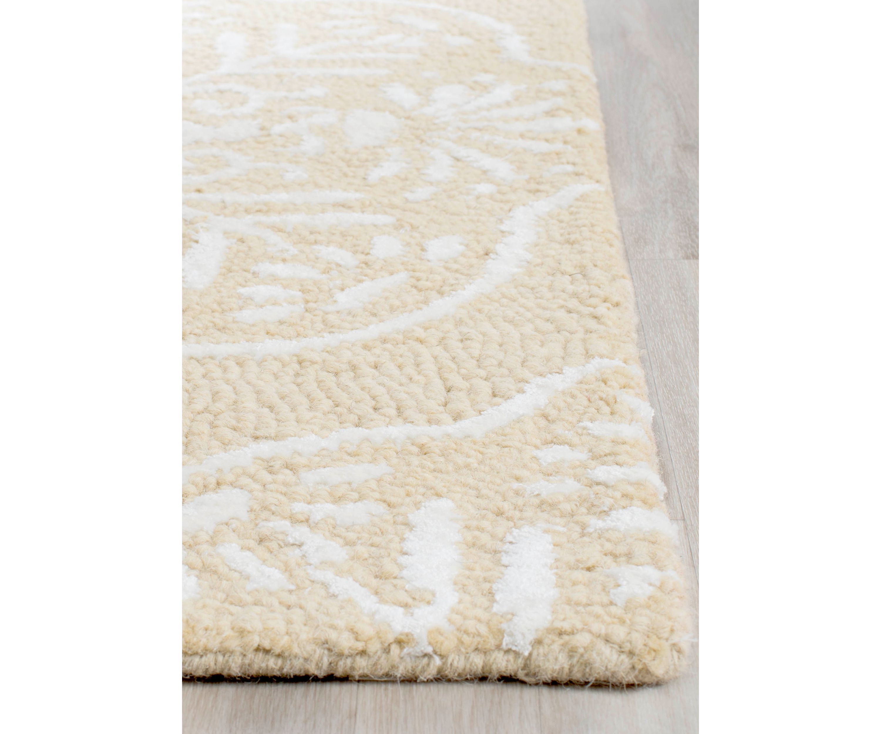 Bella Beige/White Area Rug 5-ft. x 8-ft.