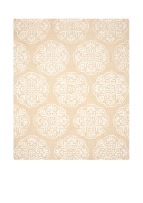 Bella Beige/White Area Rug 8-ft. x 10-ft.