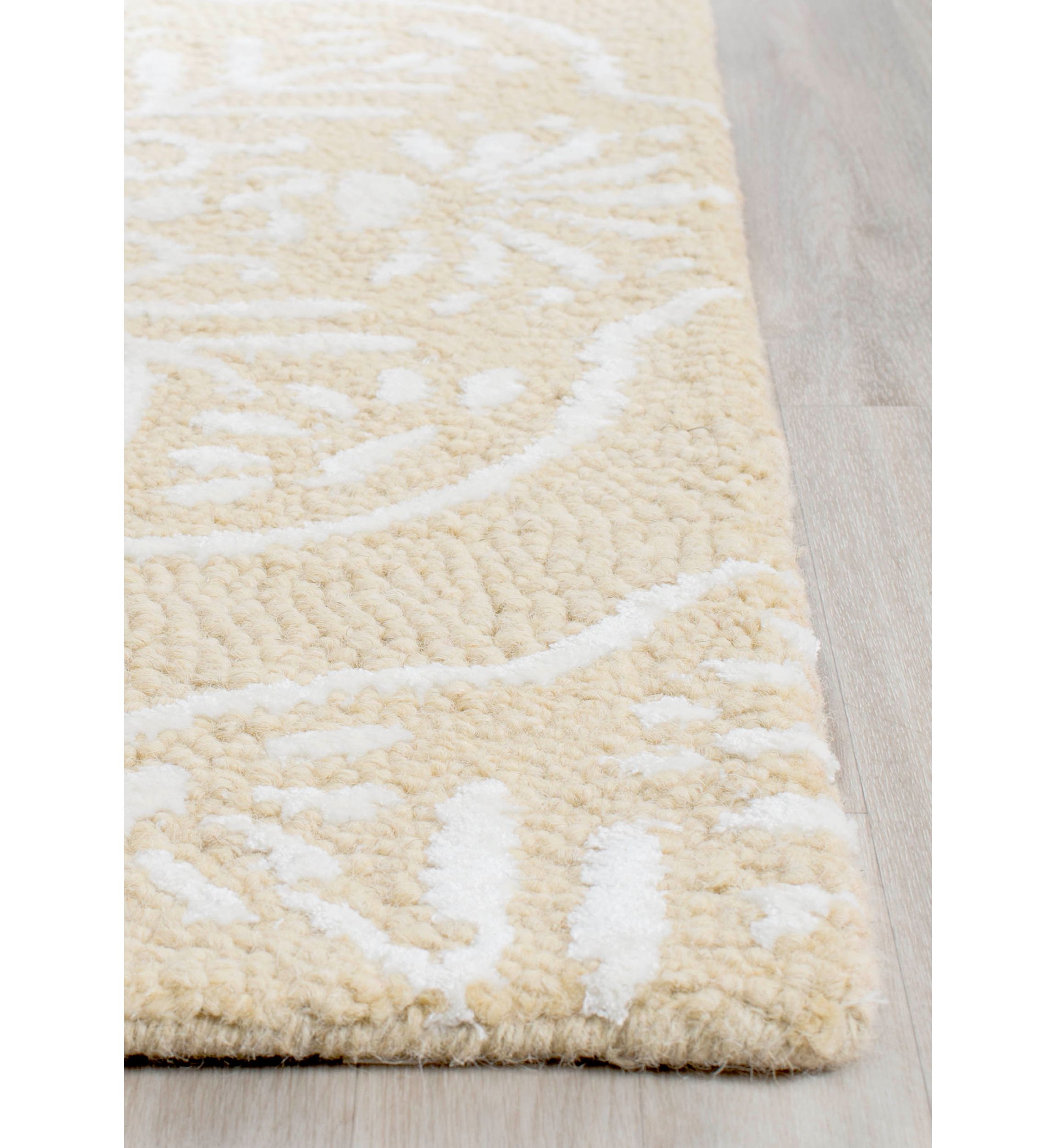 Bella Beige/White Area Rug 8-ft. x 10-ft.