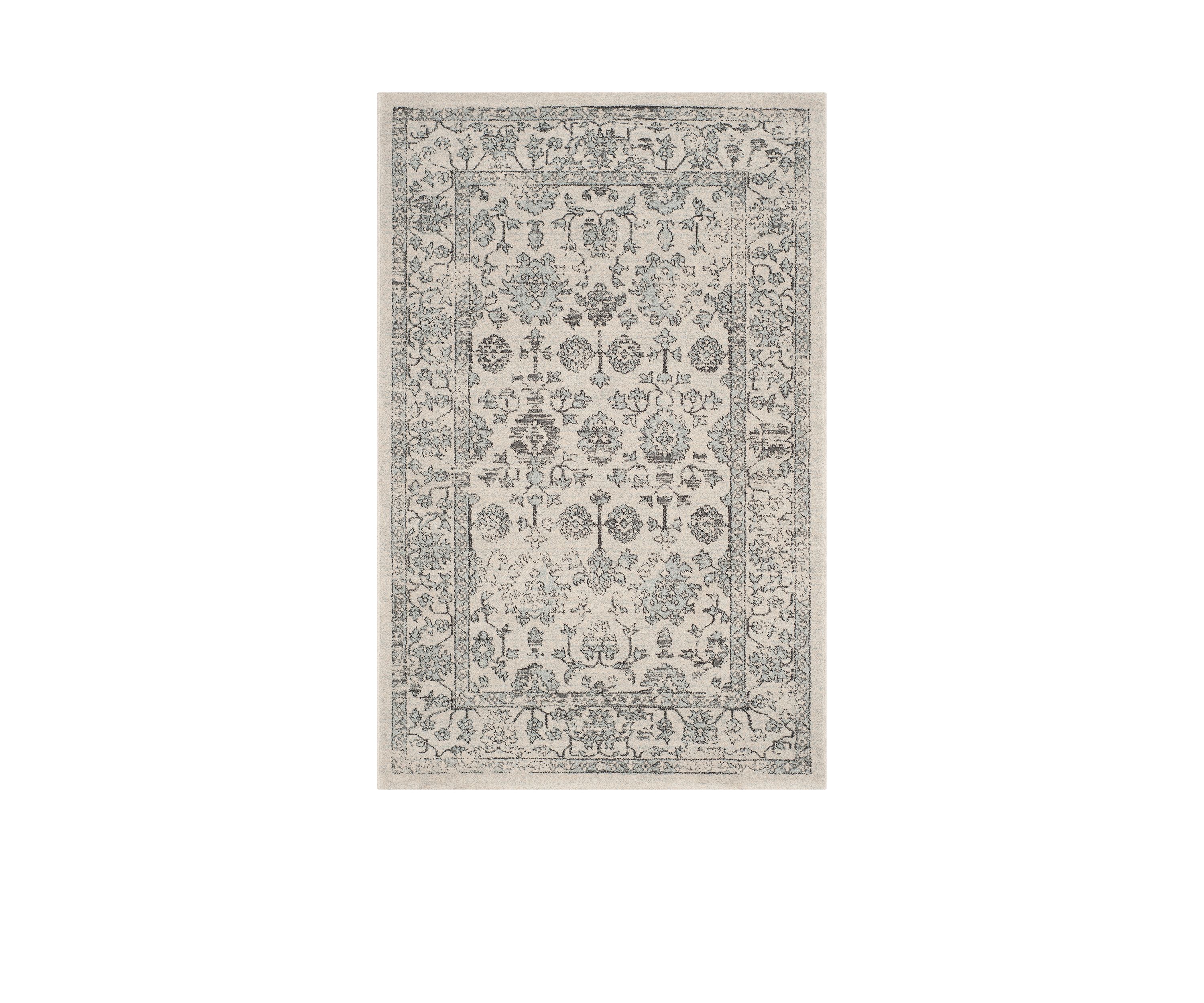 Carmel Beige/Blue 4-ft. x 6-ft. Area Rug