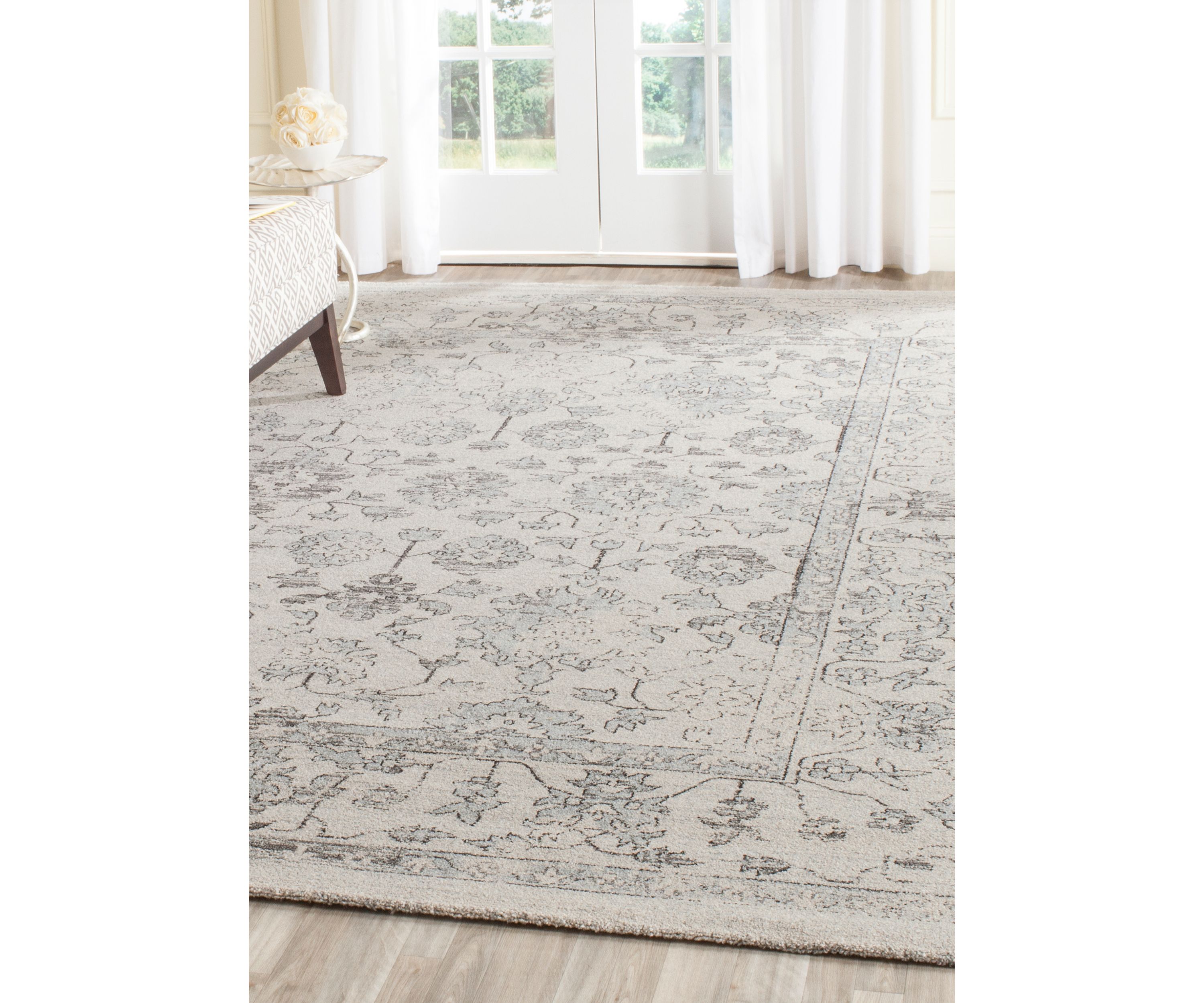 Carmel Beige/Blue 4-ft. x 6-ft. Area Rug