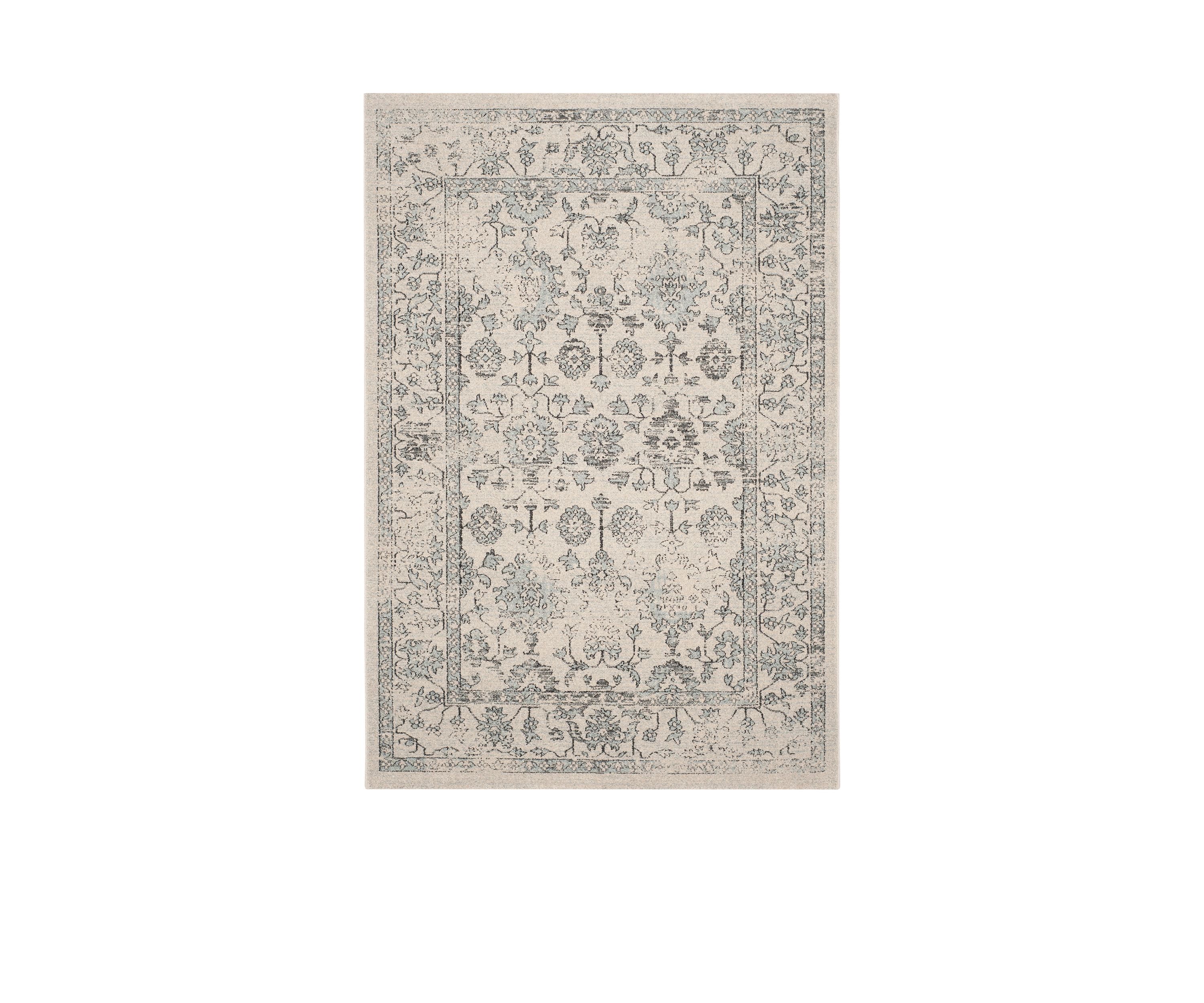 Carmel Beige/Blue Area Rug