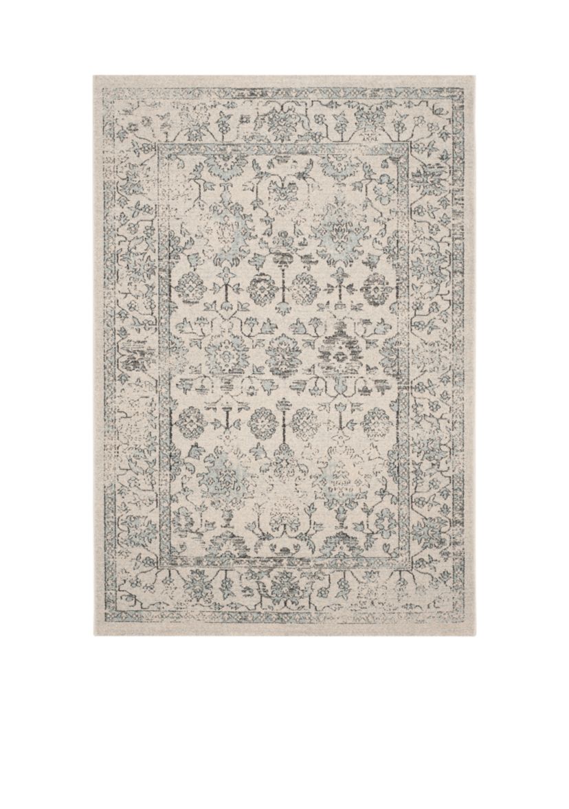 Carmel Beige/Blue Area Rug