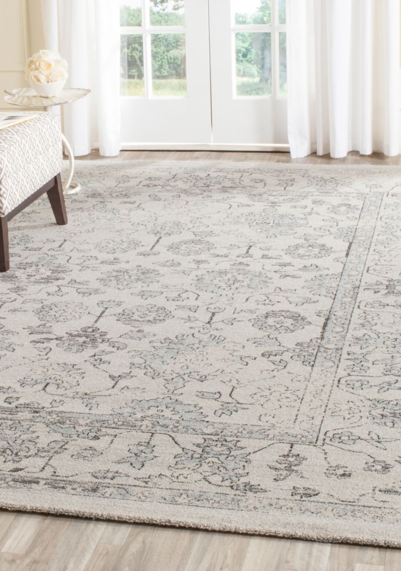 Carmel Beige/Blue Area Rug