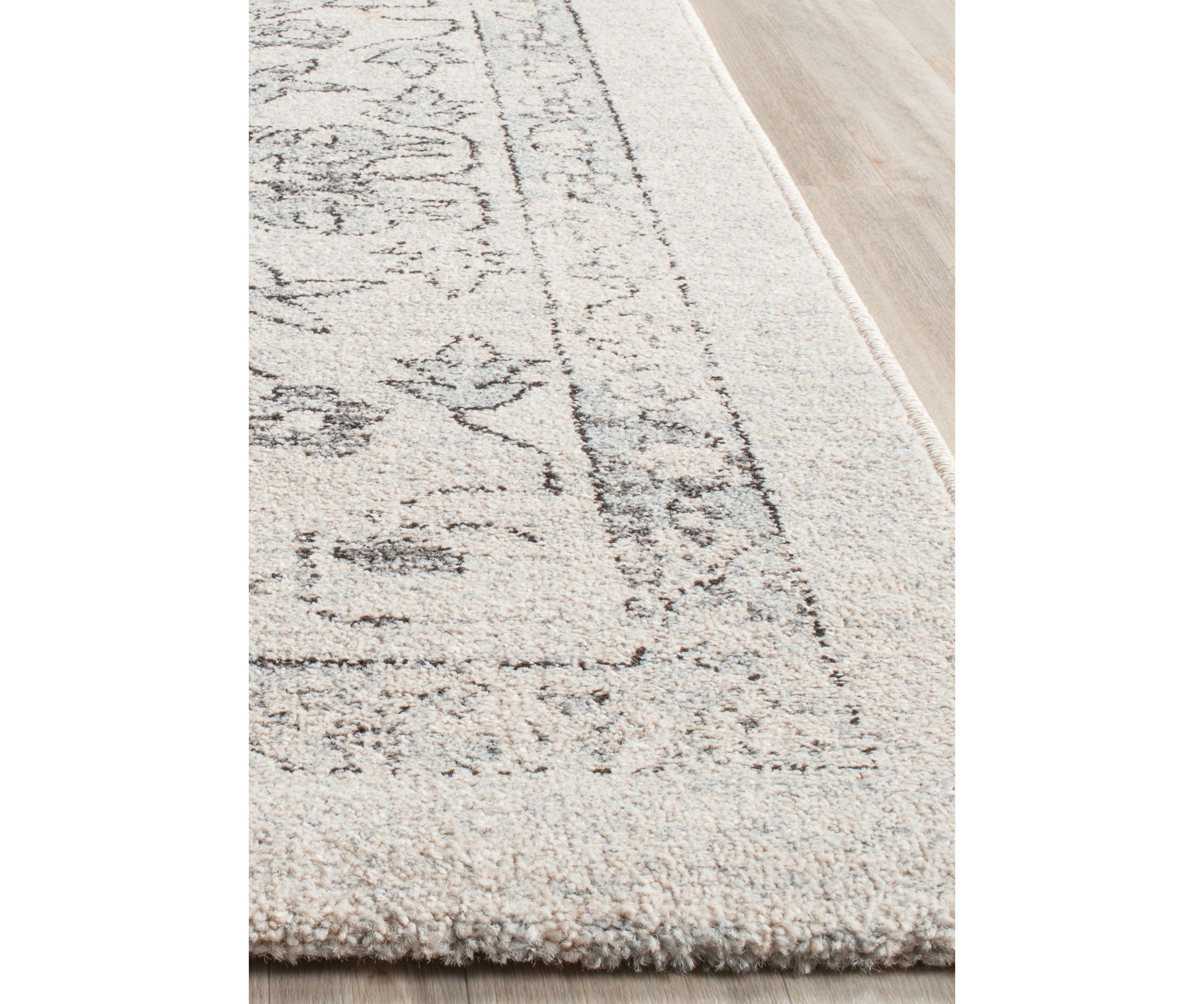 Carmel Beige/Blue Area Rug
