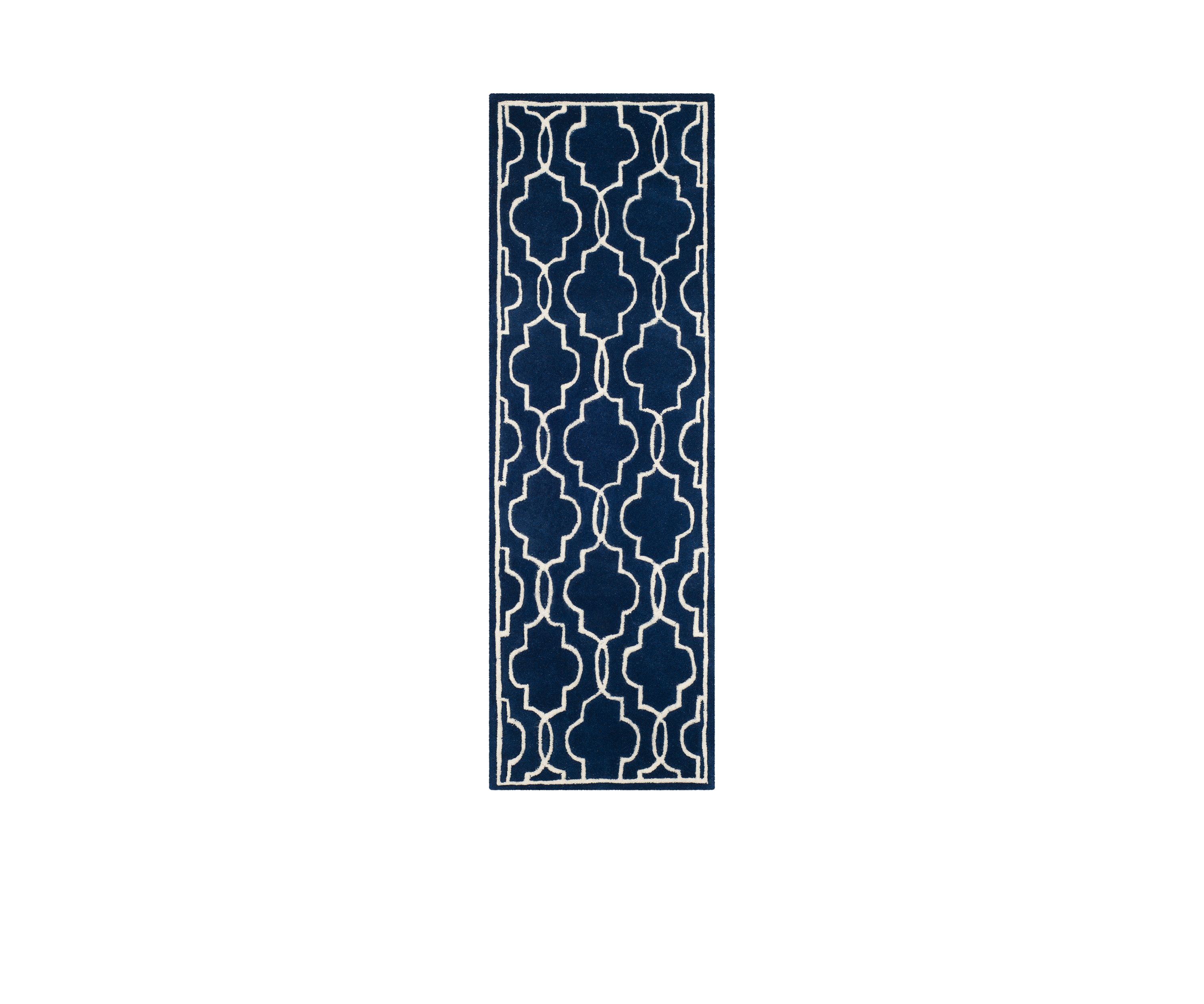 Chatham Dark Blue/Ivory 2-ft. 3-in. x 7-ft. Area Rug