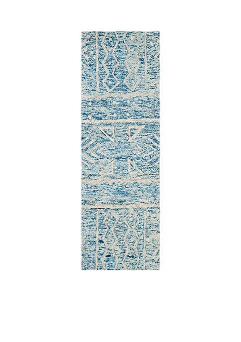 Safavieh Chatham Blue/Ivory 2-ft. 3-in. x 7-ft. Area