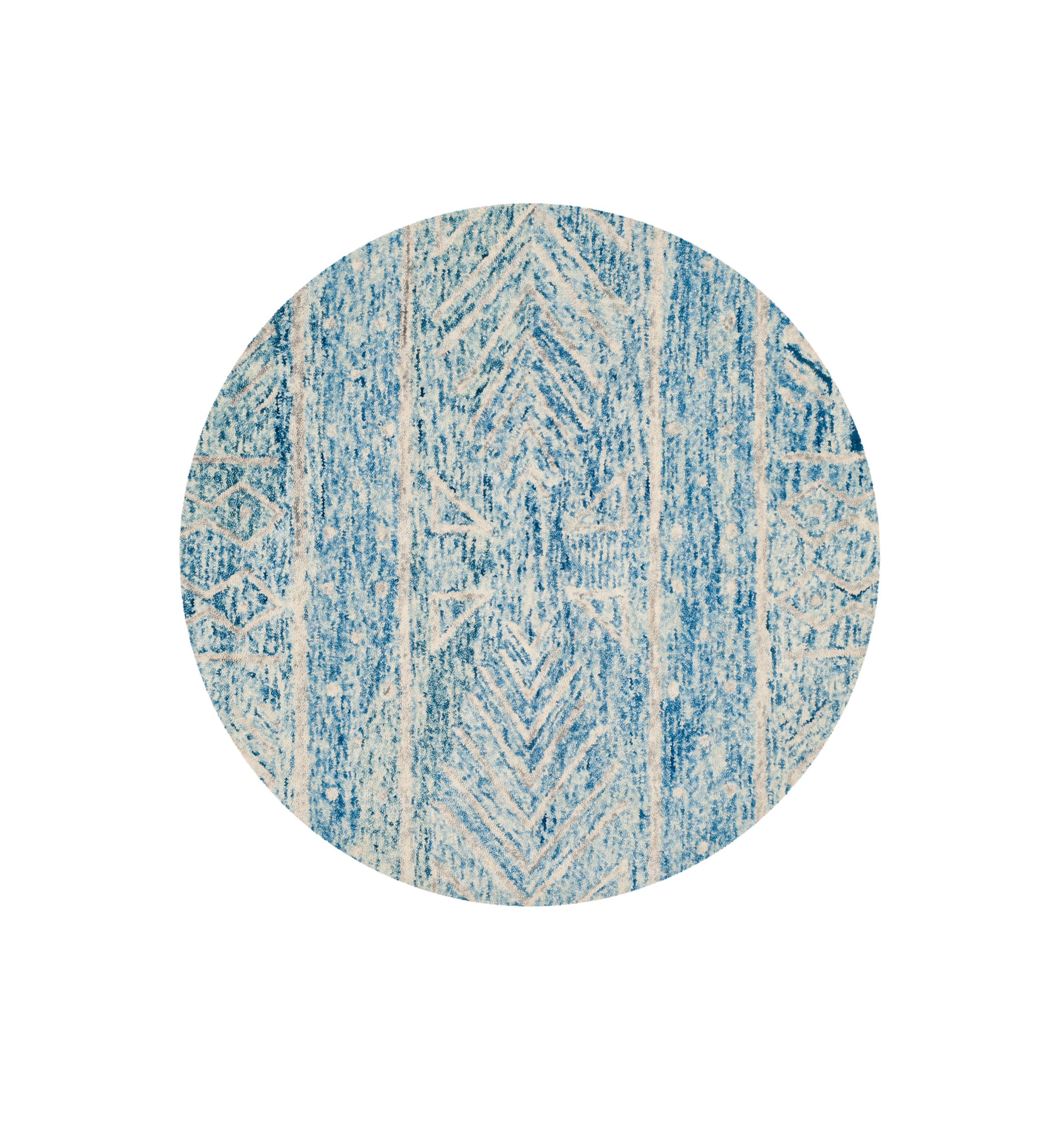 Chatham Blue/Ivory 2-ft. x 8-ft. Area Rug