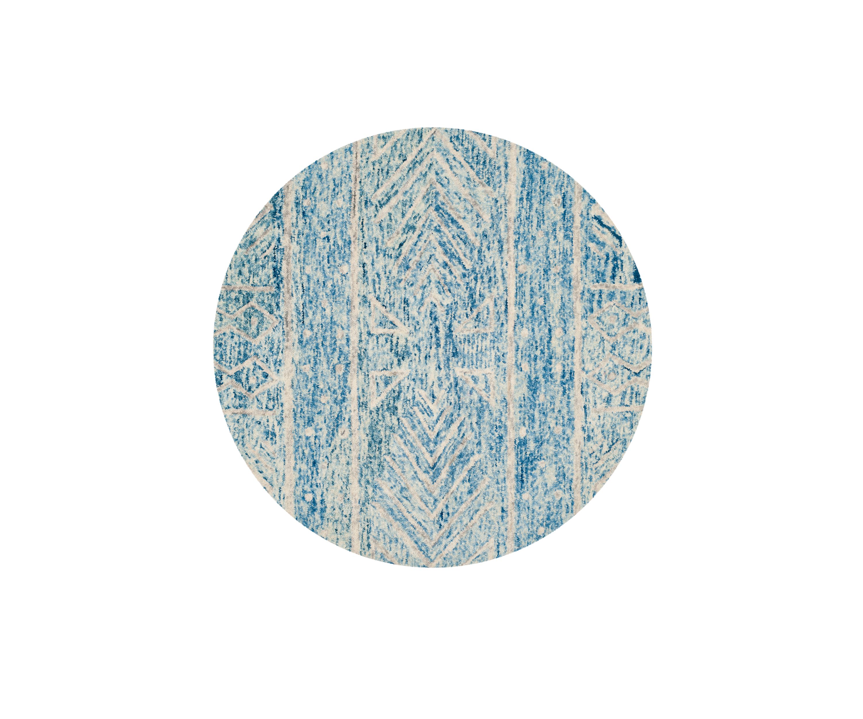Chatham Blue/Ivory 2-ft. x 8-ft. Area Rug