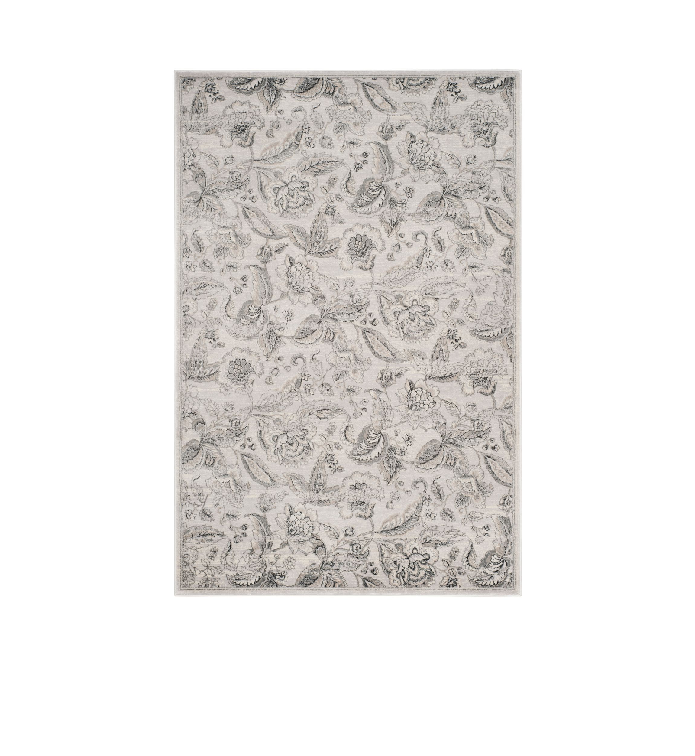 Carnegie Silver/Gray 2-ft. 3-in. x 8-ft. Area Rug