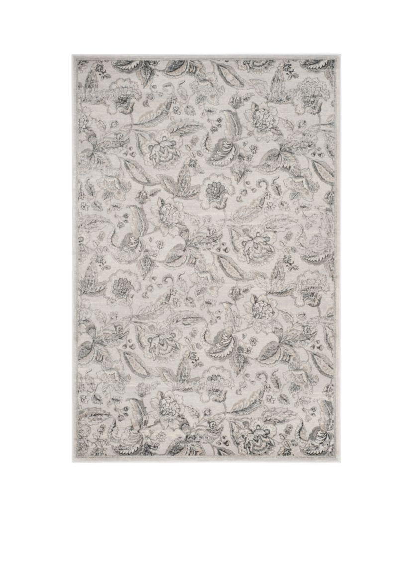 Carnegie Silver/Gray 2-ft. 3-in. x 8-ft. Area Rug
