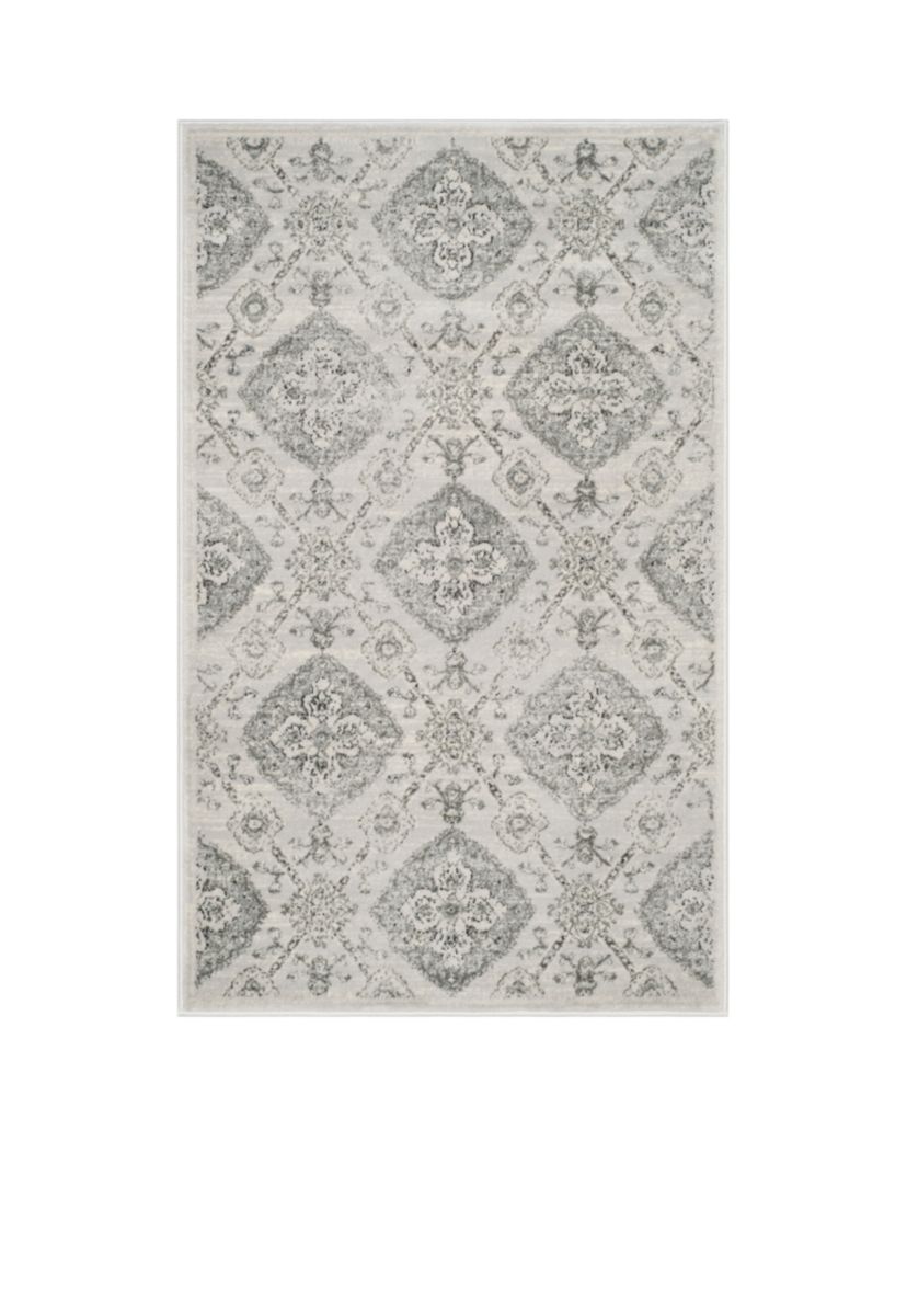 Carnegie Silver / Grey Area Rug 3-ft. x 5-ft.