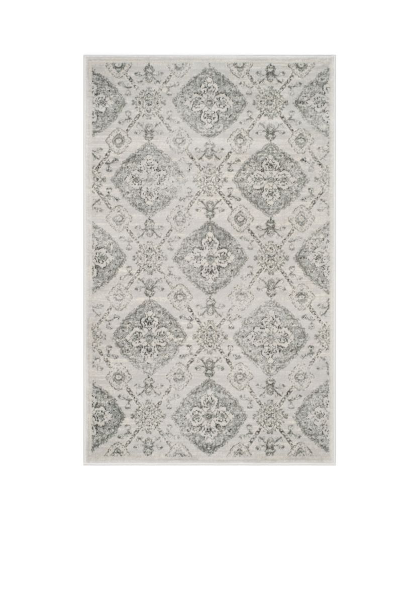 Carnegie Silver / Grey Area Rug 4-ft. x 6-ft.