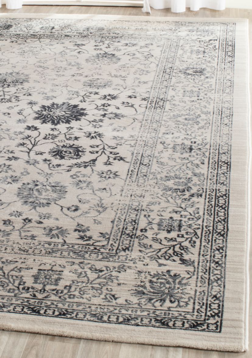 Evoke Beige/Blue Area Rug 4-ft. x 6-ft.