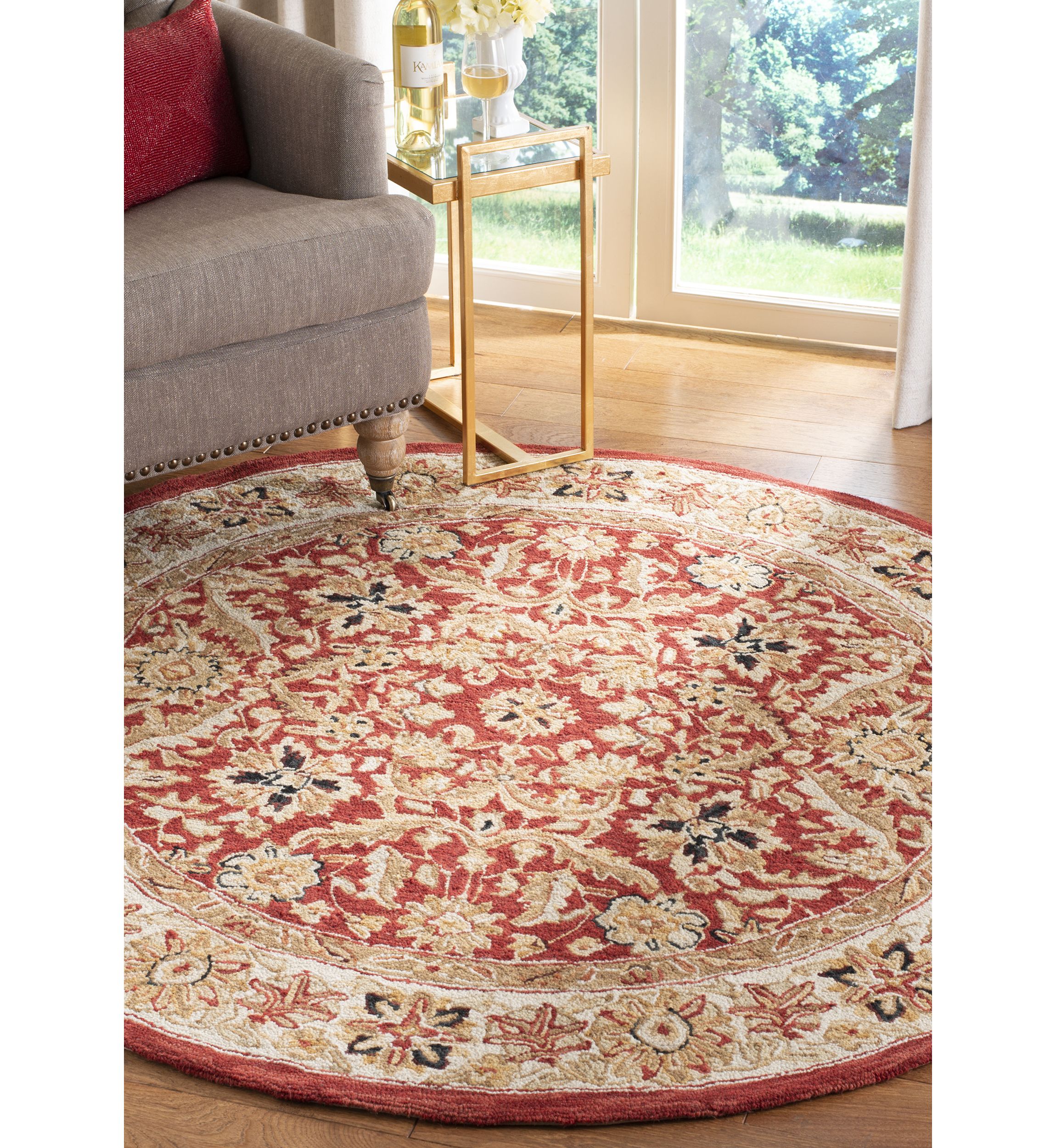 Chelsea Kashan Patterned Area Rug Collection