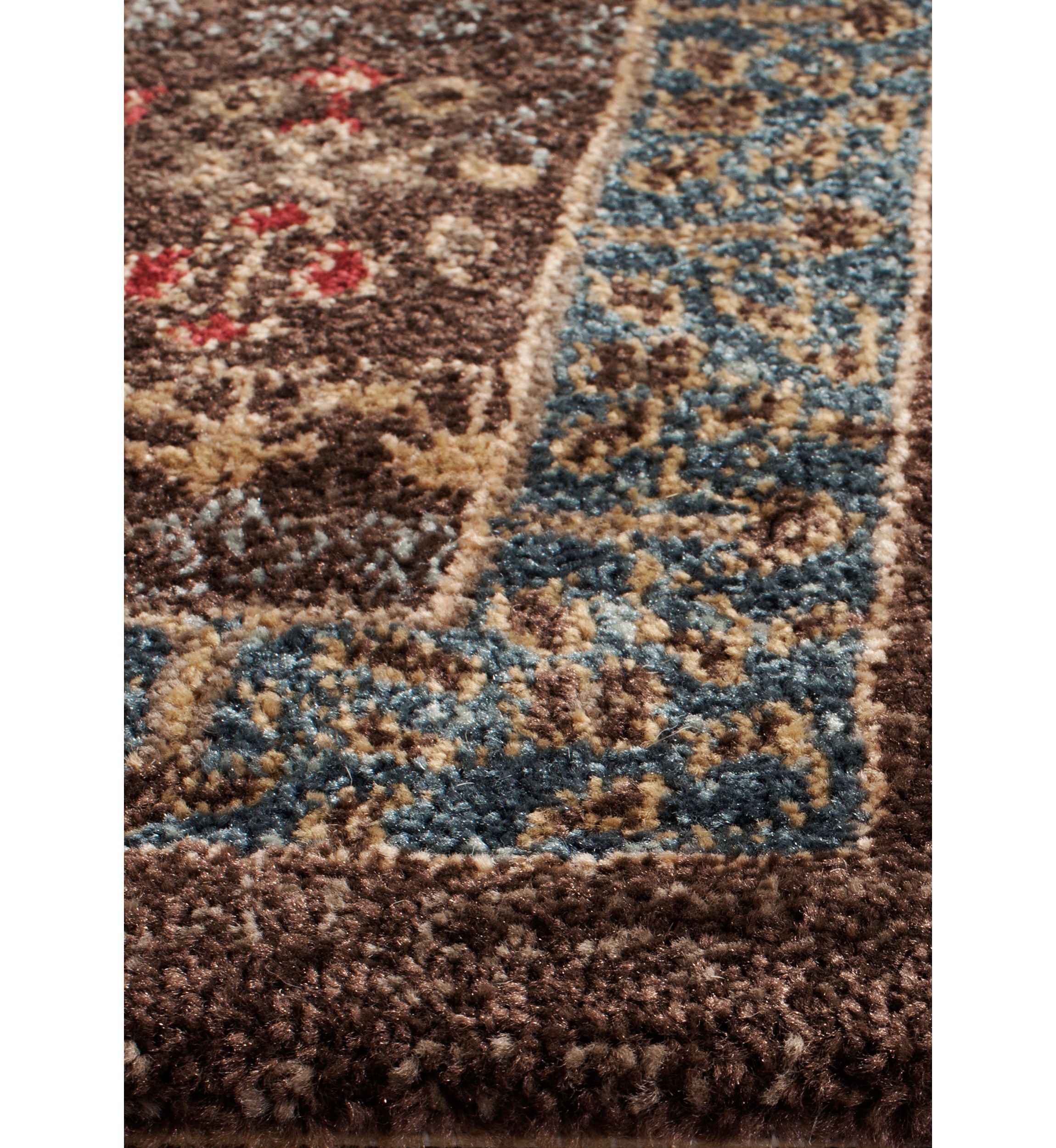 Mahal Navy/Red Area Rug