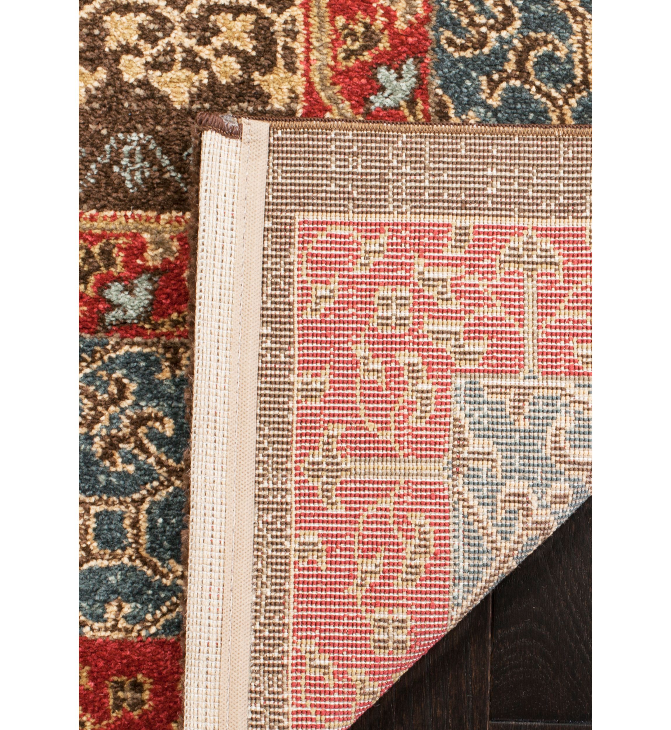 Mahal Navy/Red Area Rug