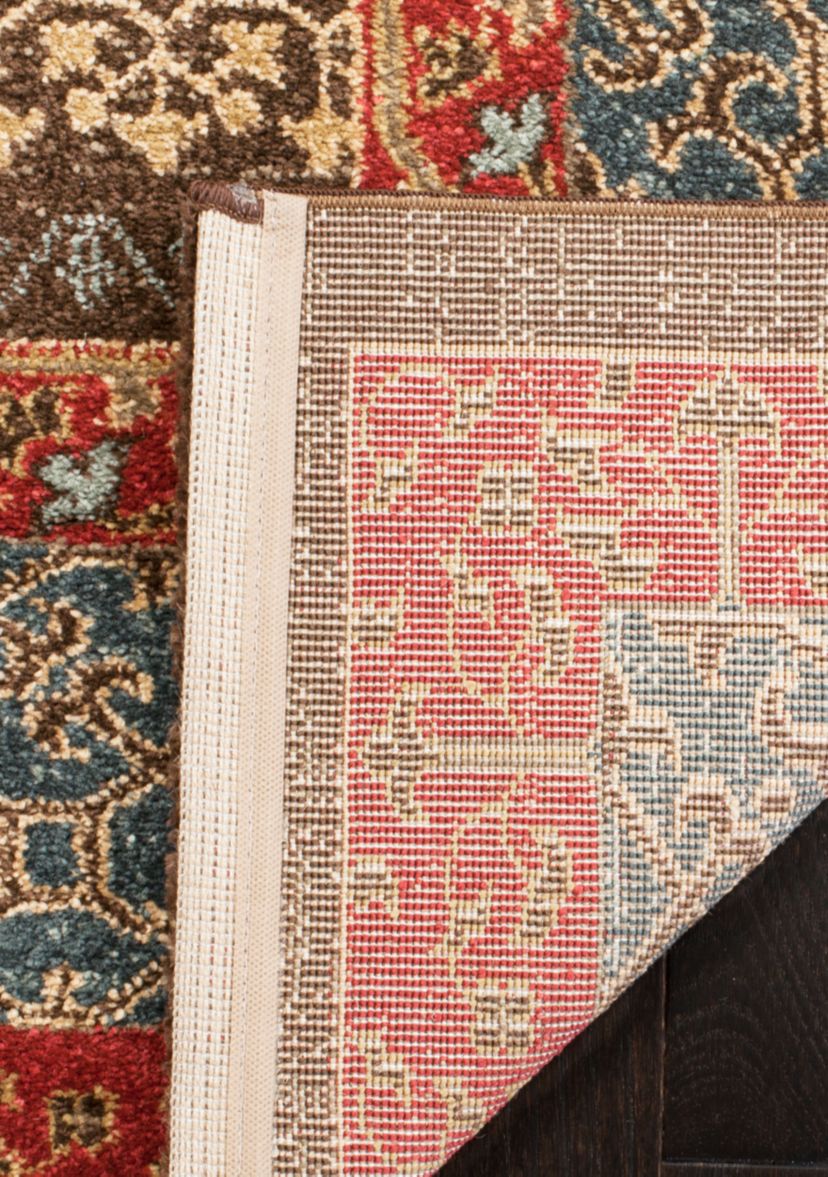 Mahal Navy/Red Area Rug