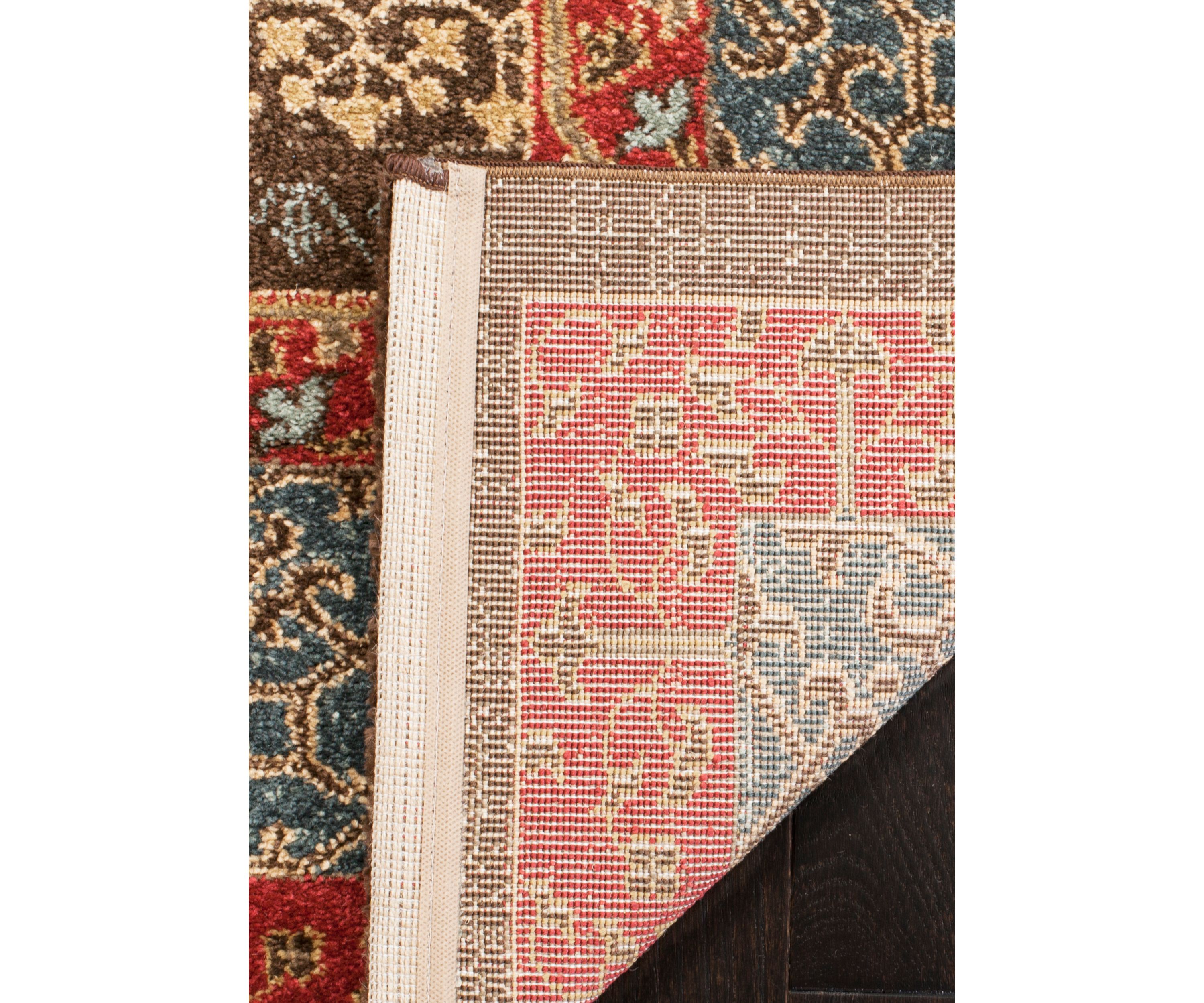 Mahal Navy/Red Area Rug