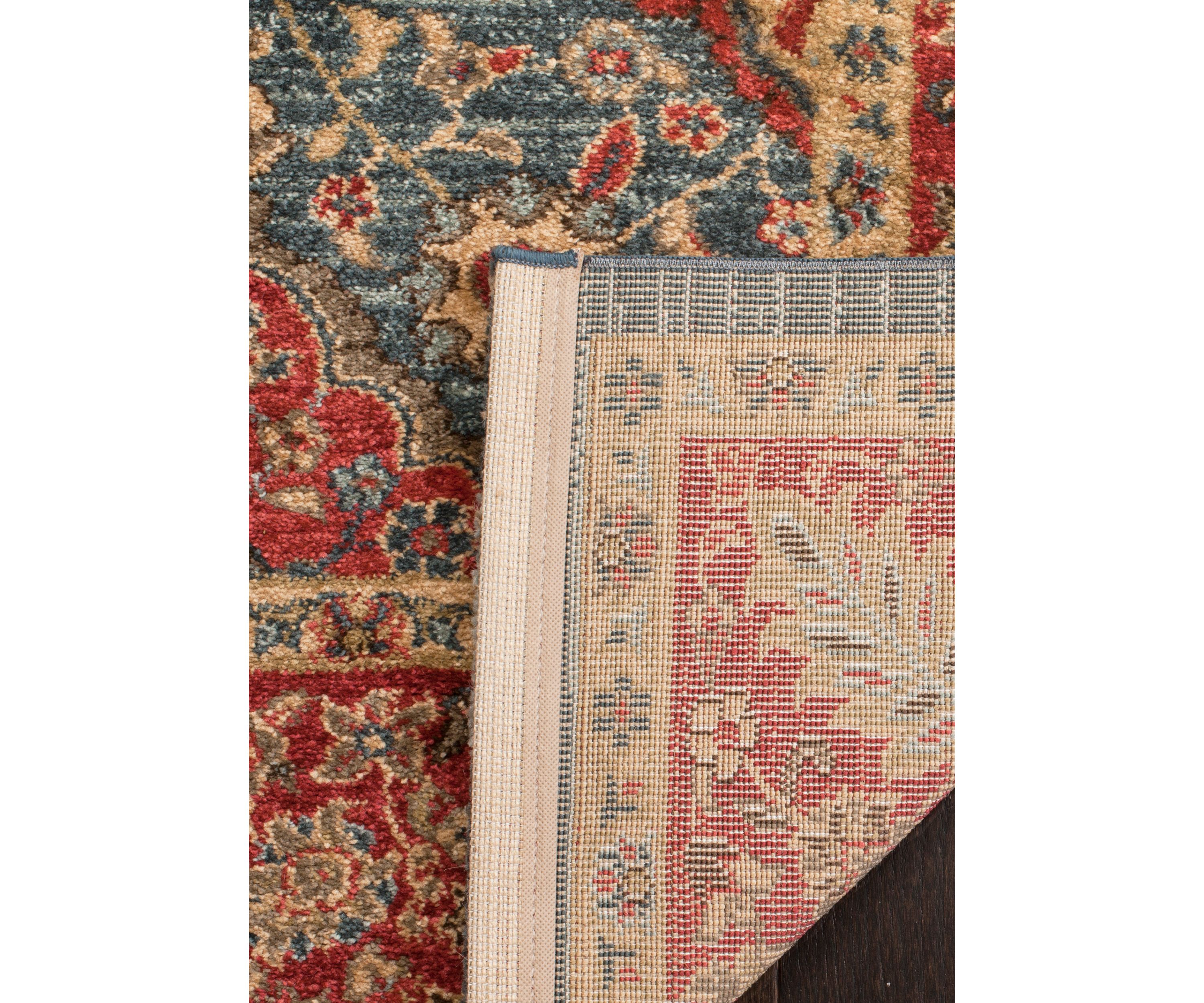 Mahal Natural/Navy Area Rug 4-ft. x 5-ft. 7-in.