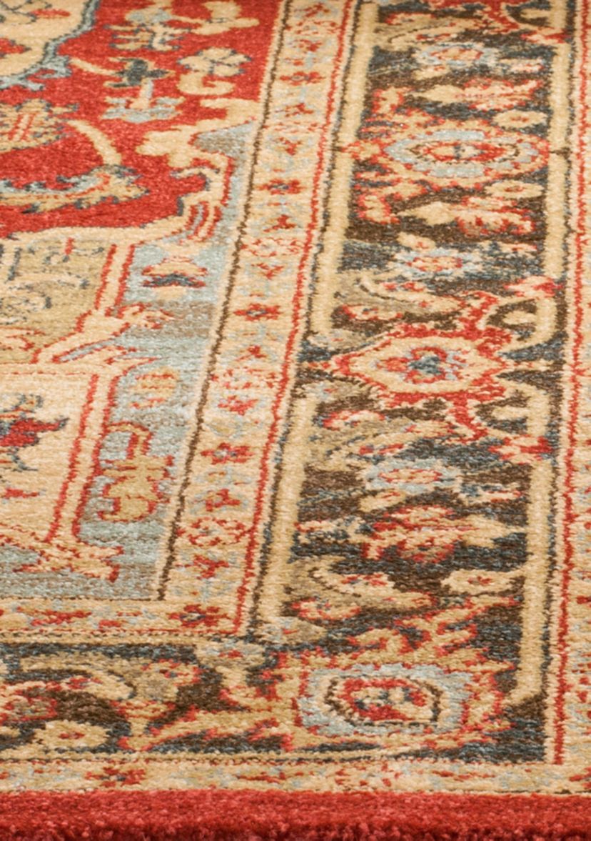 Mahal Natural/Navy Area Rug 6-ft. 7-in. x 9-ft. 2-in.