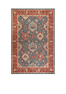 Mahal Navy/Red Area Rug 3-ft. x 5-ft.