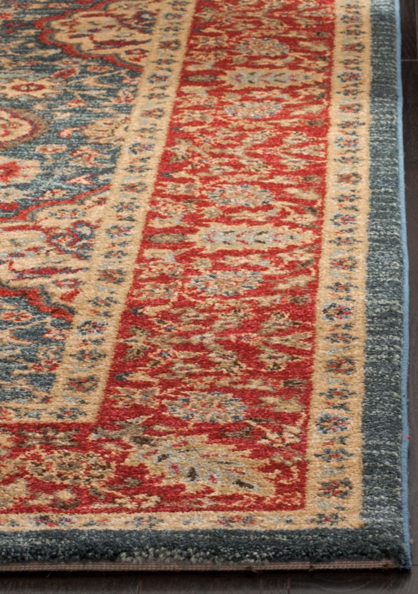 Mahal Navy/Red Area Rug 4-ft. x 5-ft. 7-in.