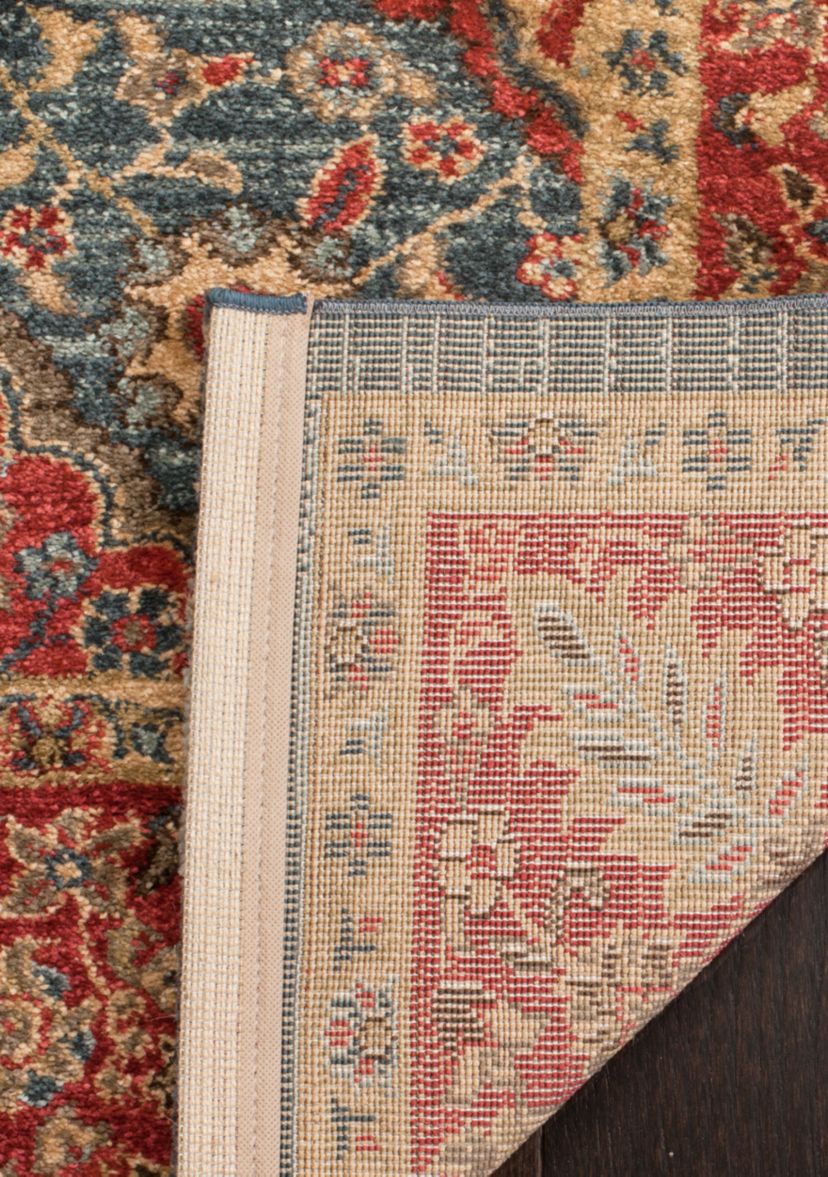 Mahal Navy/Red Area Rug 4-ft. x 5-ft. 7-in.