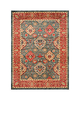 Mahal Navy/Red Area Rug 8-ft. x 11-ft.