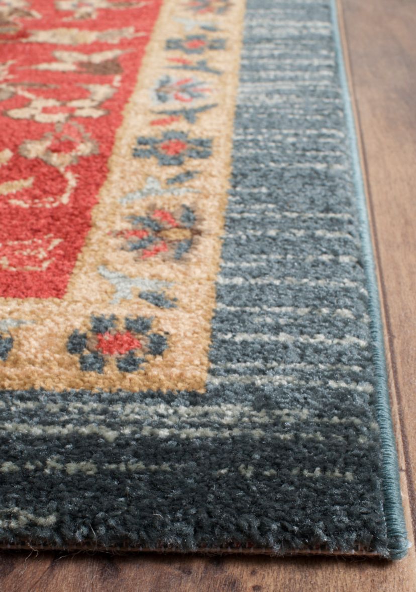 Mahal Navy/Red Area Rug  9-ft. x 12-ft.