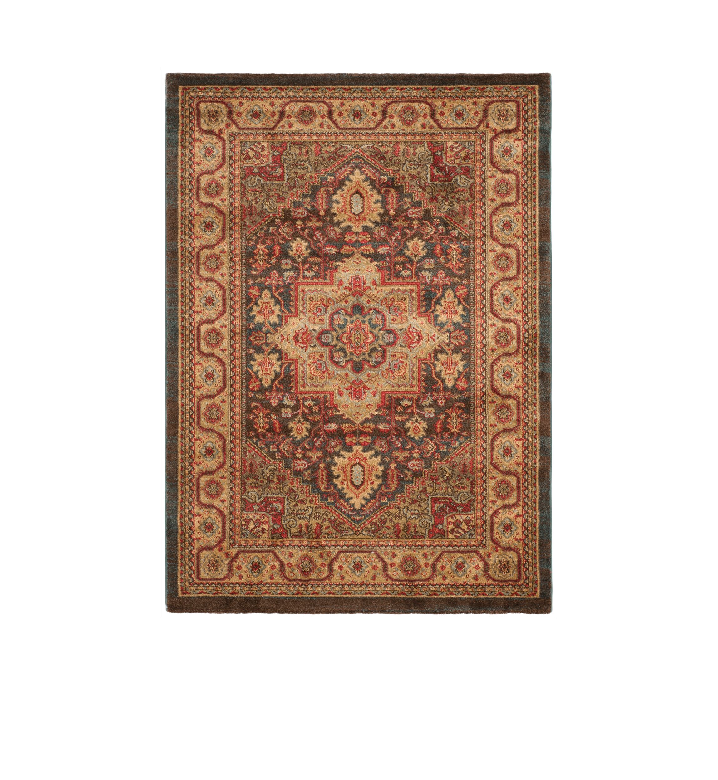 Mahal Navy/Natural Area Rug 2-ft. 2-in. x 4-ft.