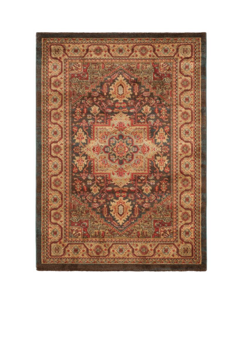 Mahal Navy/Natural Area Rug 2-ft. 2-in. x 4-ft.
