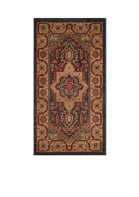 Safavieh Mahal Navy/Natural Area Rug 2-ft. 2-in. x