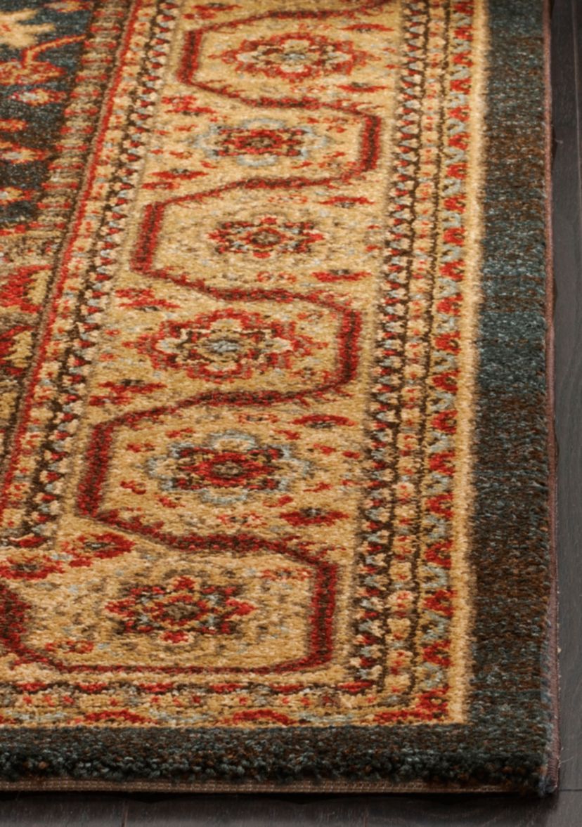 Mahal Navy/Natural Area Rug 5-ft. 1-in. x 7-ft. 7-in.