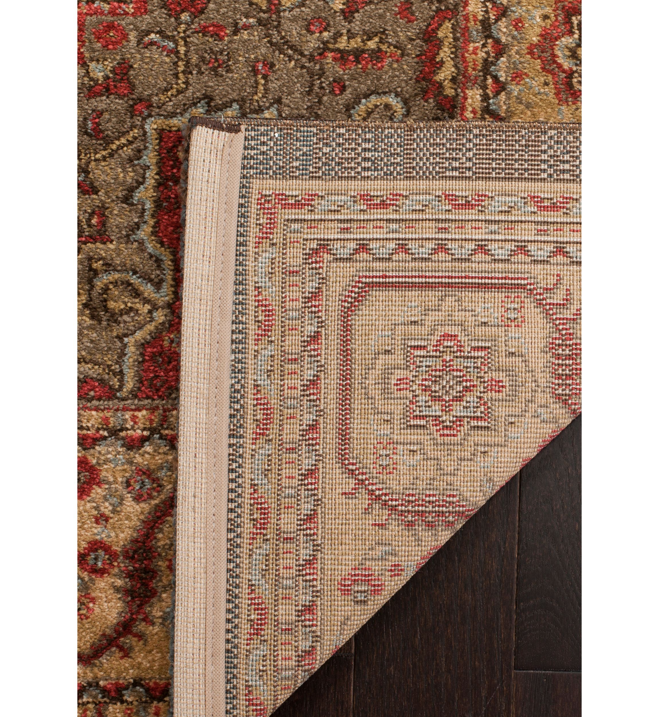Mahal Navy/Natural Area Rug 5-ft. 1-in. x 7-ft. 7-in.