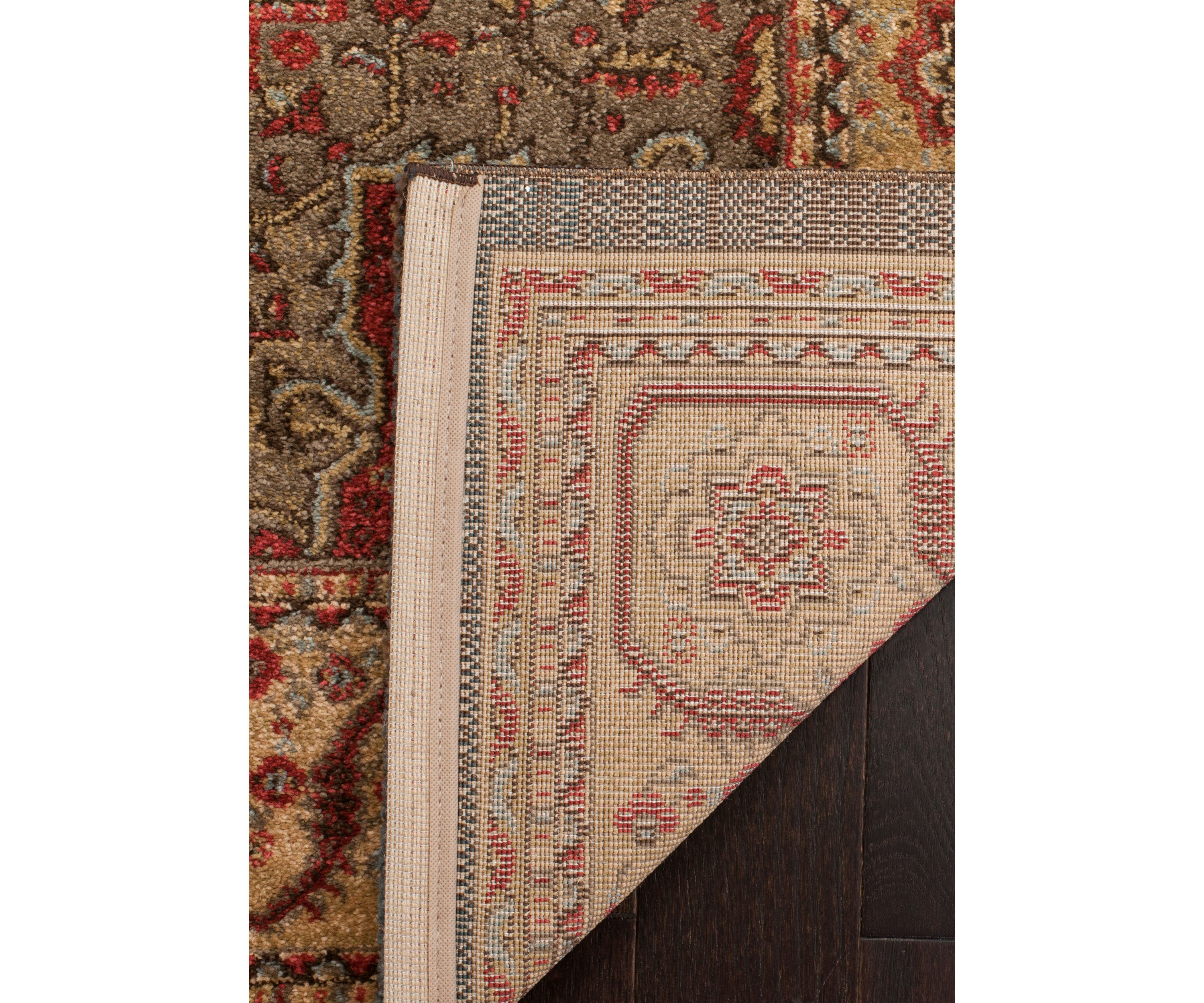 Mahal Navy/Natural Area Rug 5-ft. 1-in. x 7-ft. 7-in.