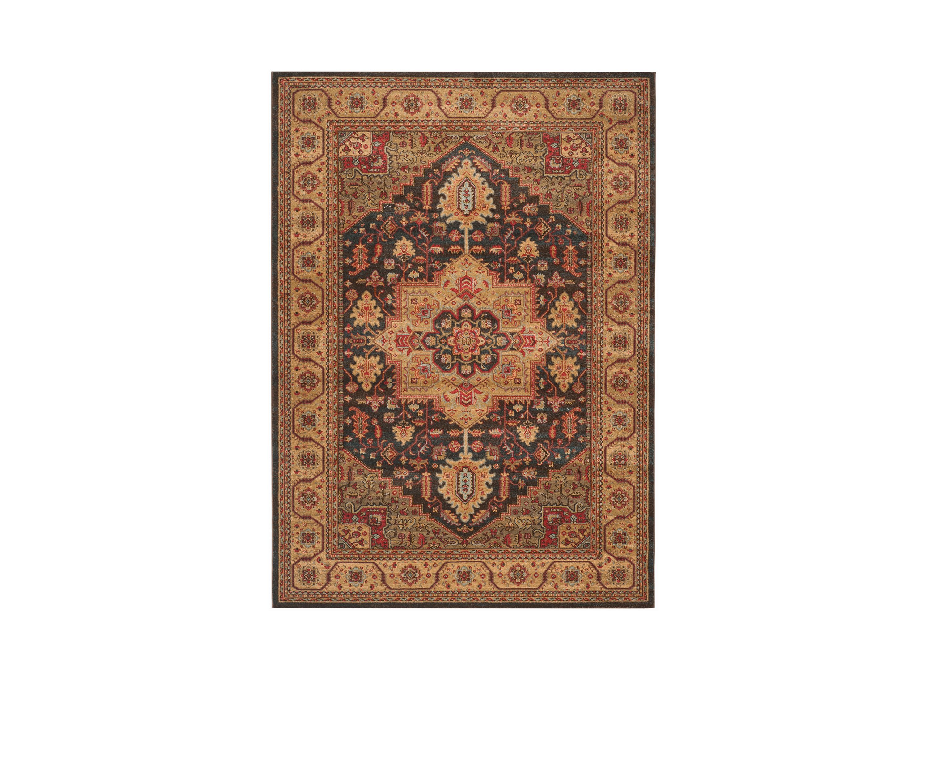 Mahal Navy/Natural Area Rug  8-ft. x 11-ft.