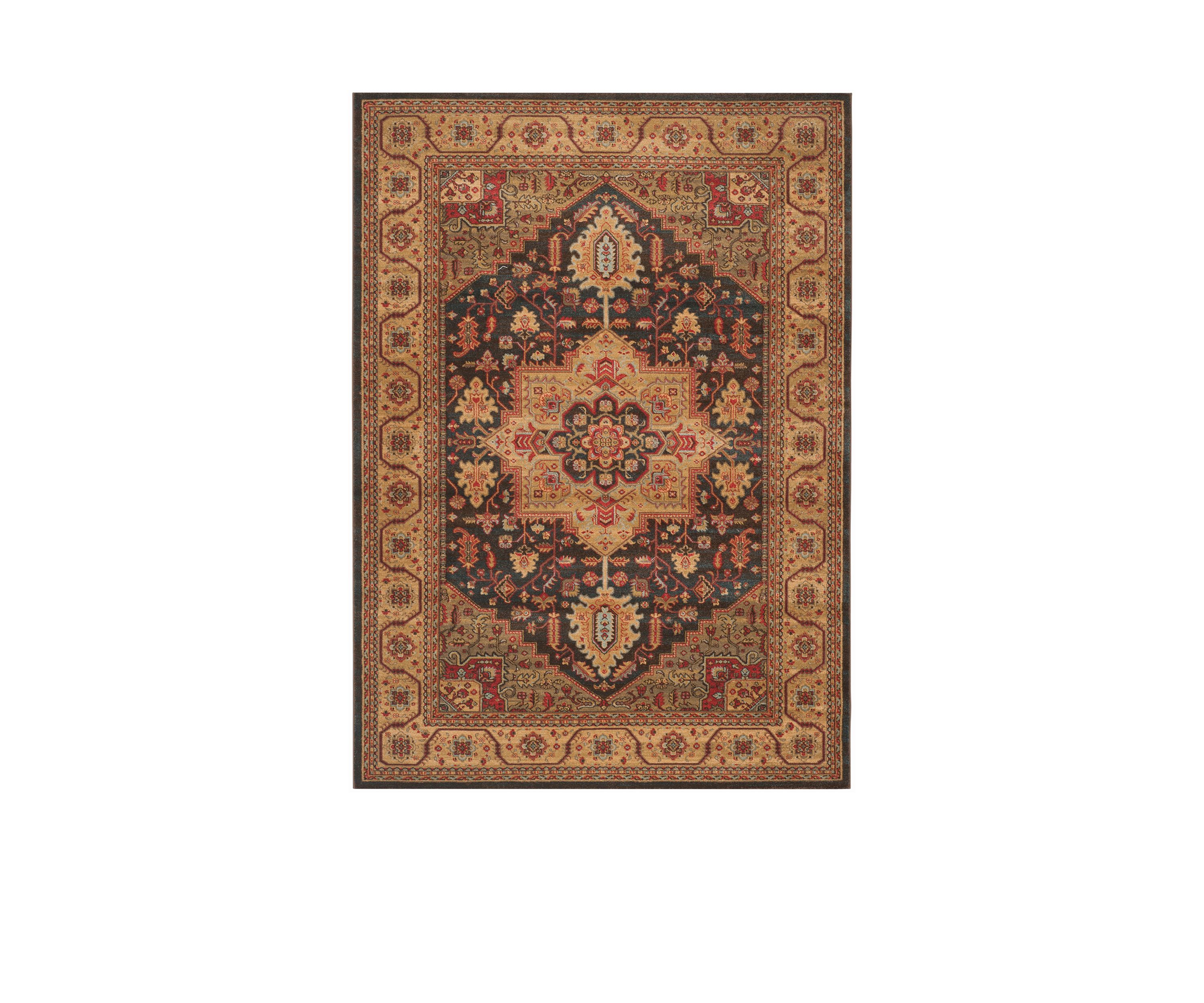 Mahal Navy/Natural Area Rug 9-ft. x 12-ft.