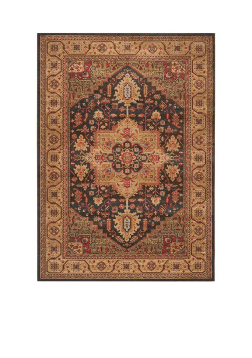 Mahal Navy/Natural Area Rug 9-ft. x 12-ft.