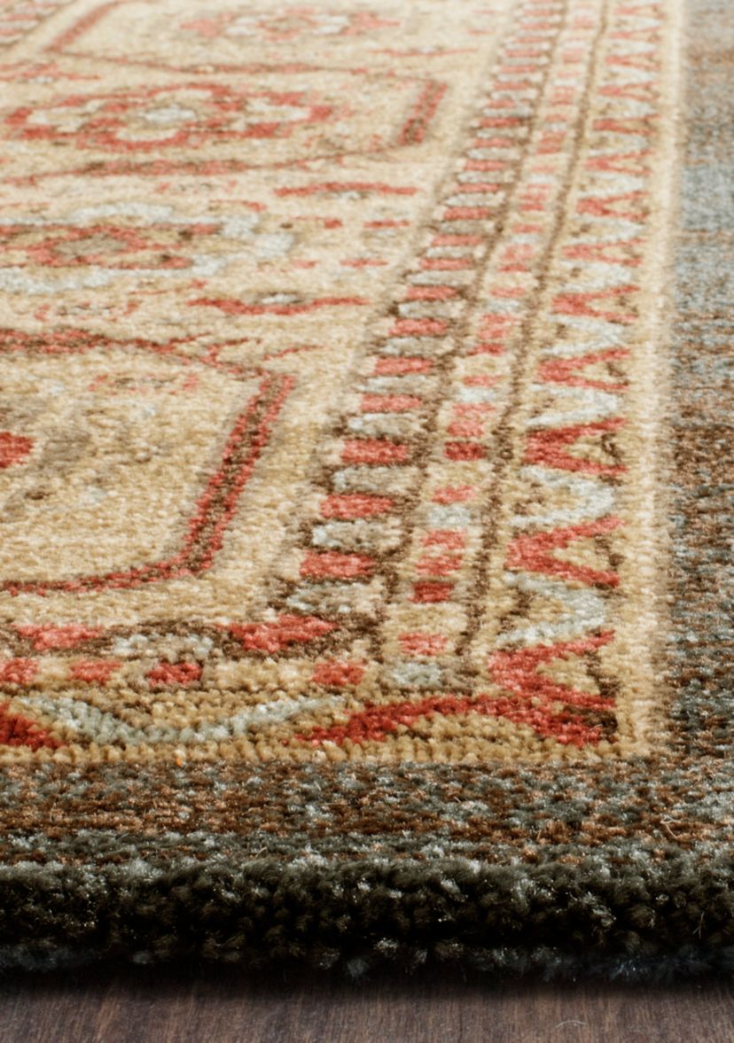 Mahal Navy/Natural Area Rug 9-ft. x 12-ft.