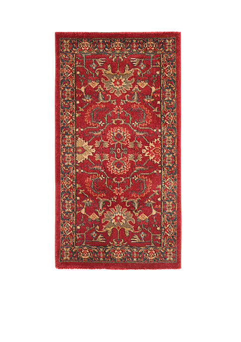 Mahal Red/Navy Area Rug 2-ft. 2-in. x 4-ft.