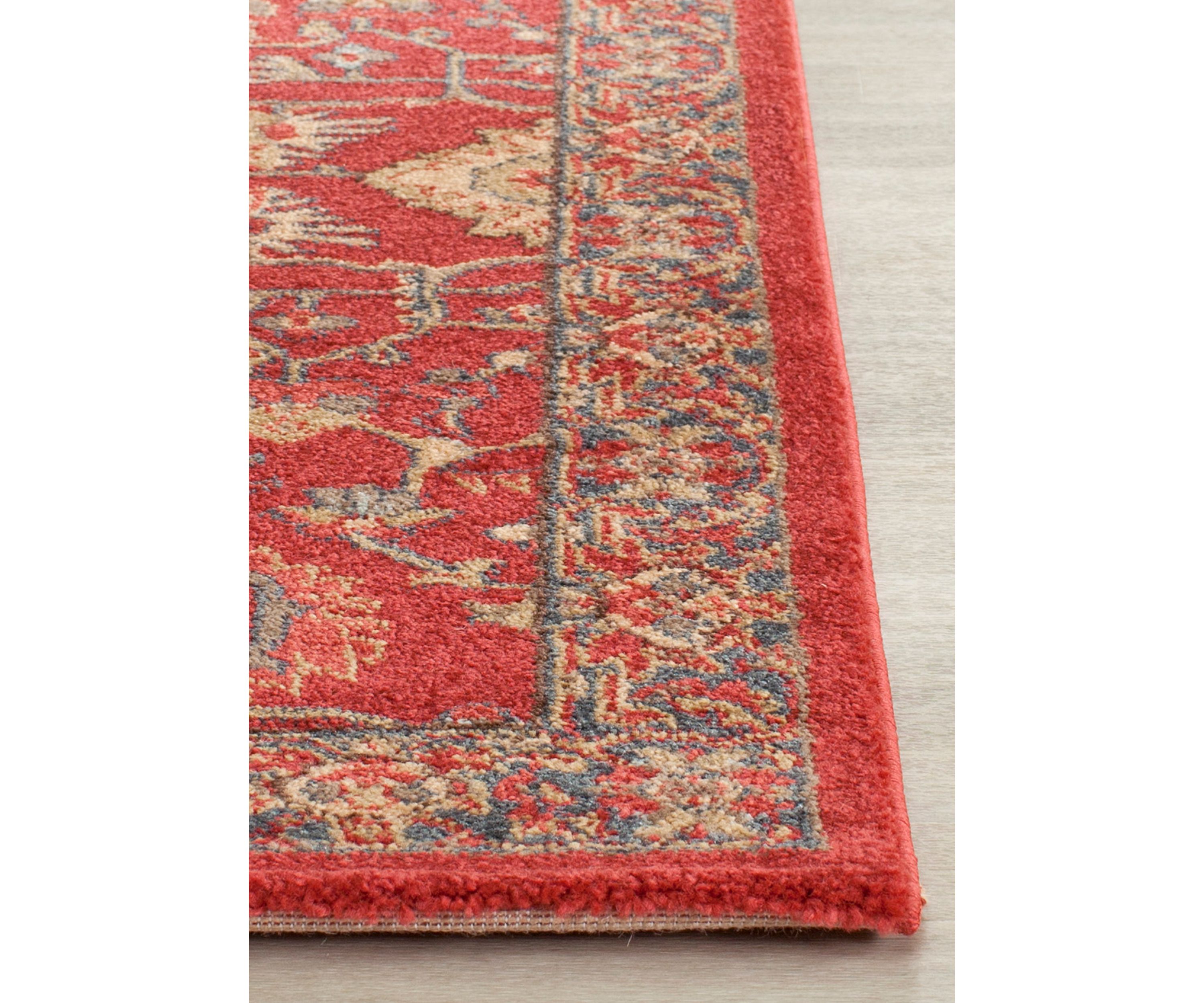 Mahal Red/Navy Area Rug 2-ft. 2-in. x 4-ft.