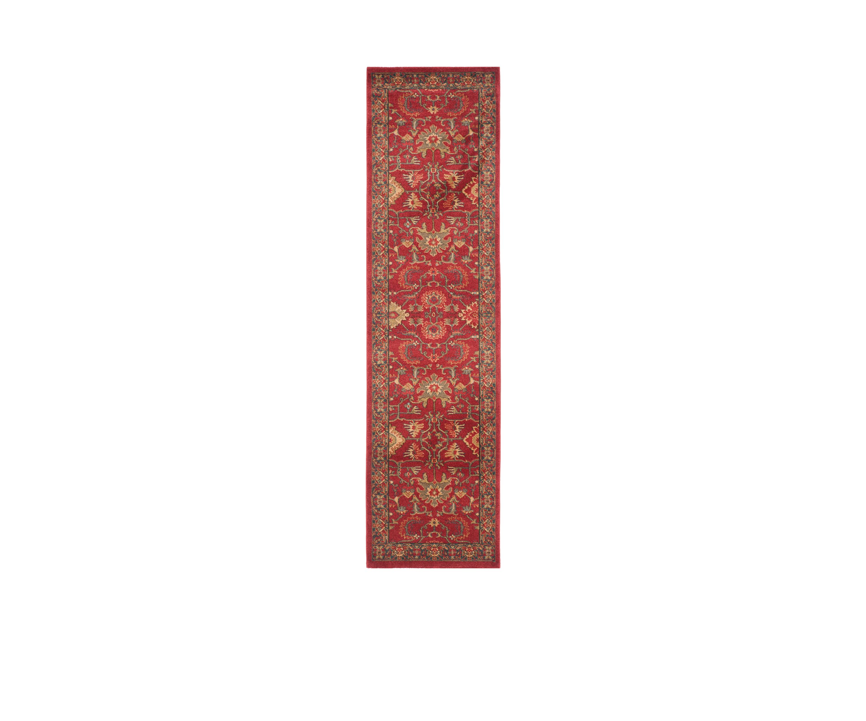 Mahal Red/Navy Area Rug 2-ft. 2-in. x 6-ft.