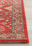 Mahal Red/Navy Area Rug 2-ft. 2-in. x 6-ft.