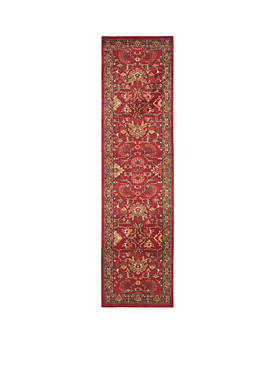 Mahal Red/Navy Area Rug 2-ft. 2-in. x 8-ft.