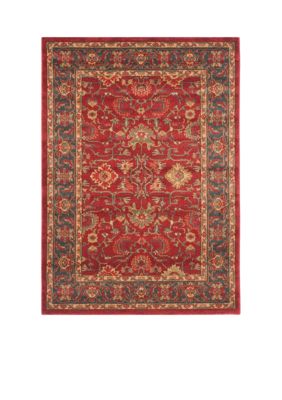 Mahal Red/Navy Area Rug 4-ft. x 5-ft. 7-in.