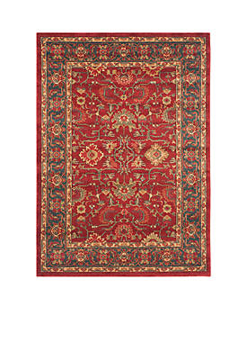 Mahal Red/Navy Area Rug 4-ft. x 5-ft. 7-in.