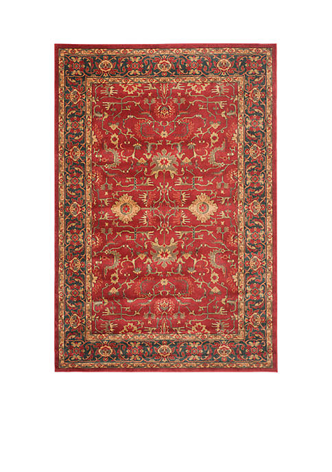 Safavieh Mahal Red/Navy Area Rug 6-ft. 7-in. x
