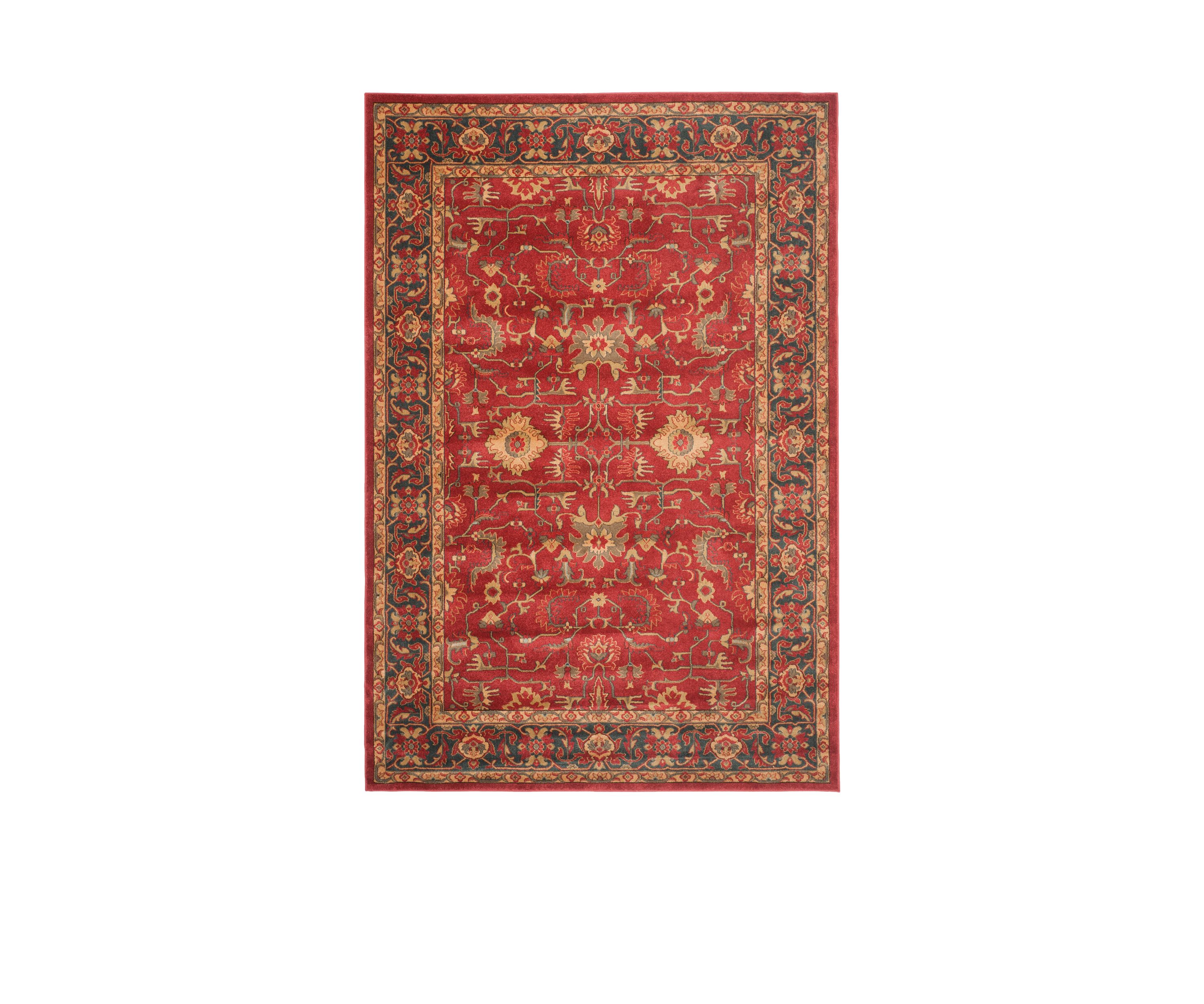 Mahal Red/Navy Area Rug 6-ft. 7-in. x 9-ft. 2-in.